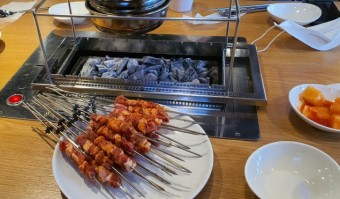 양갈비 양꼬치  양고기  멘보샤