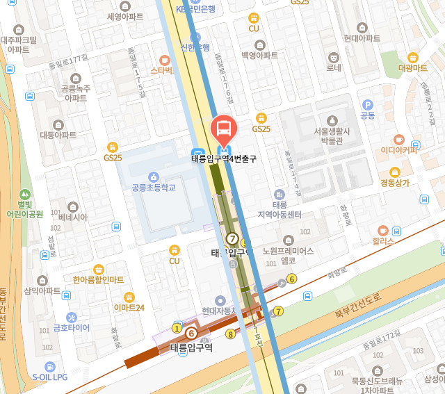 버스 노선도