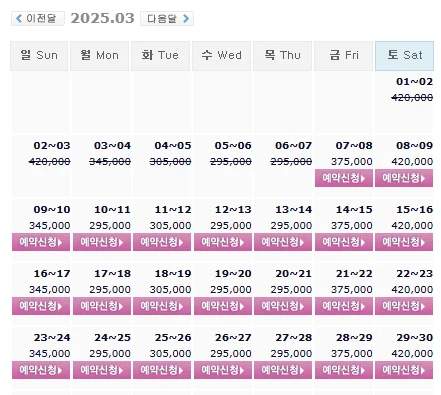 통영동원로얄cc 예약: 1박 2일 골프 패키지 가격 및 날씨 (3월 7일)