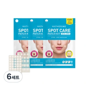 해서린 스팟 패치 키트&#44; 80매&#44; 6세트