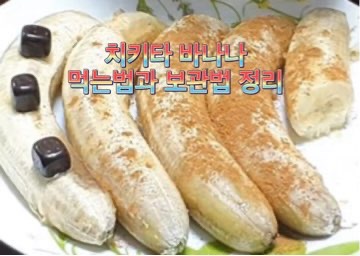 치키타-바나나-보관법-먹는법-칼로리