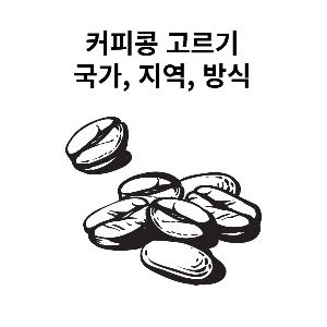  초보자를 위한 핸드드립용 싱글오리진 원두 고르기