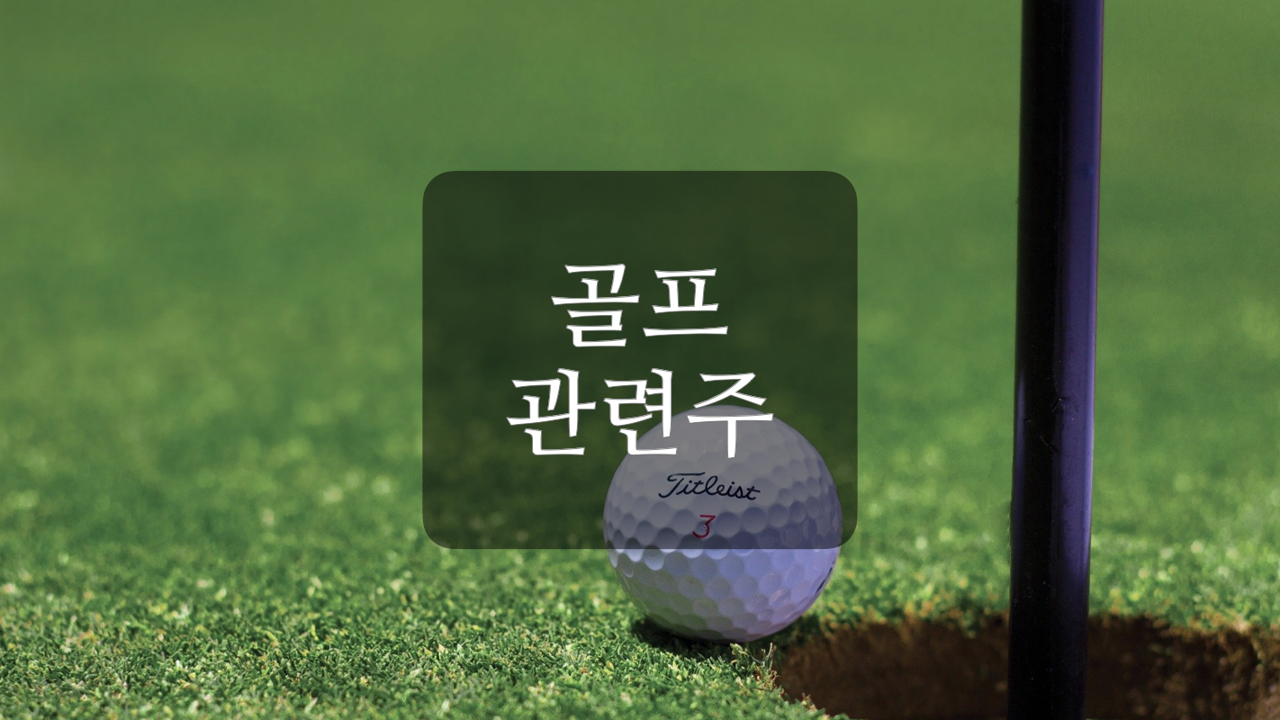  골프 관련주+