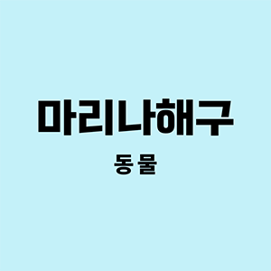 마리나해구동물