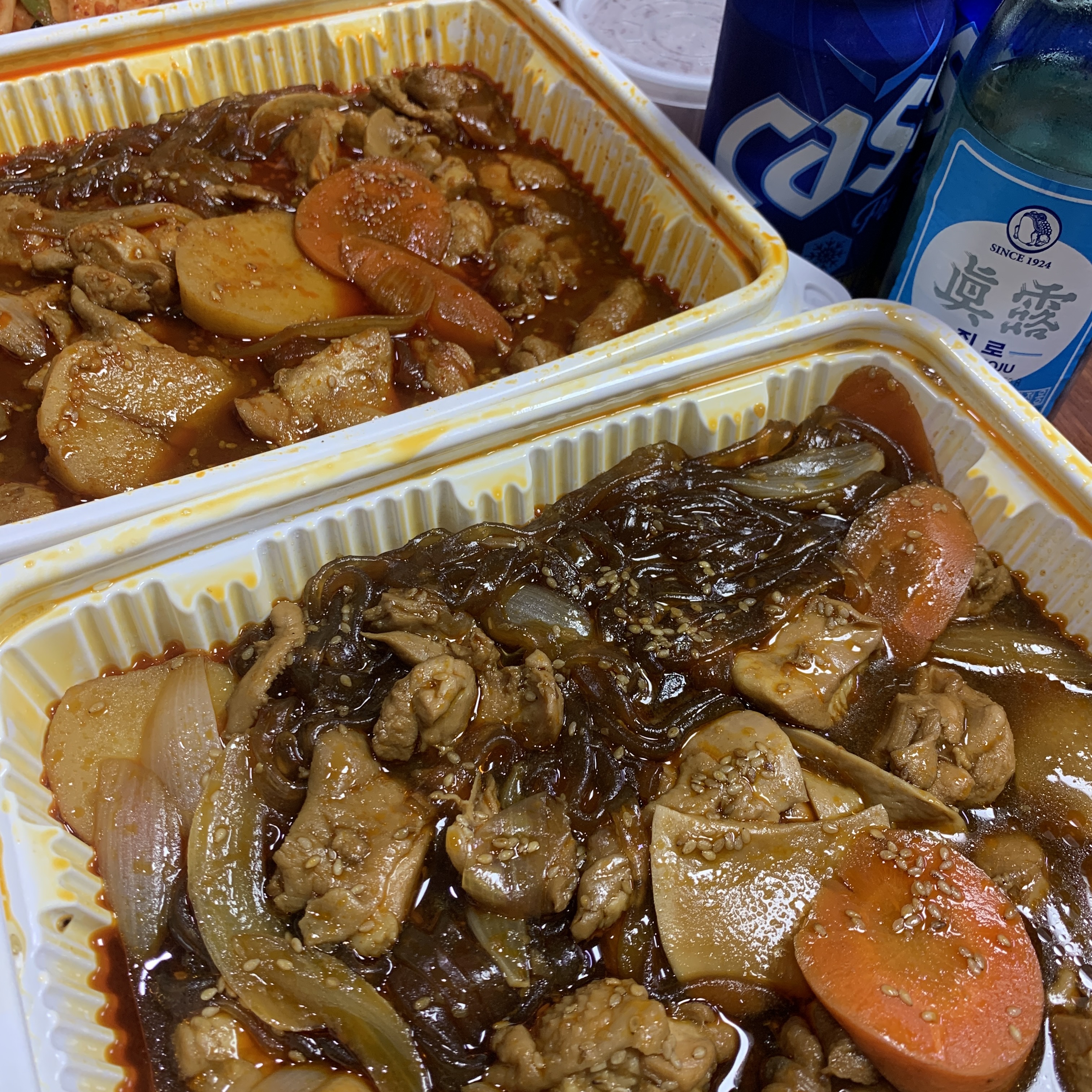  두마리 찜닭 먹고 싶을 때, 찜닭에 꽂힌 닭집애 가산