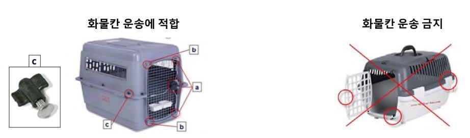 반려동물 운반용기 기준