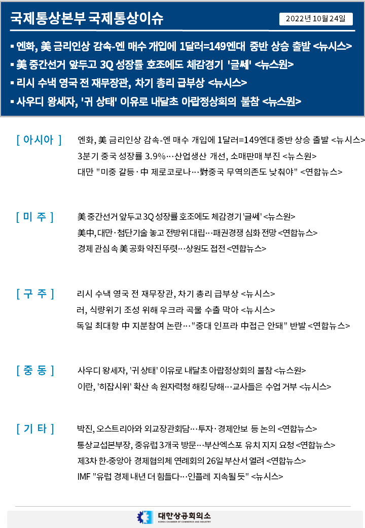  국제통상이슈(221024)