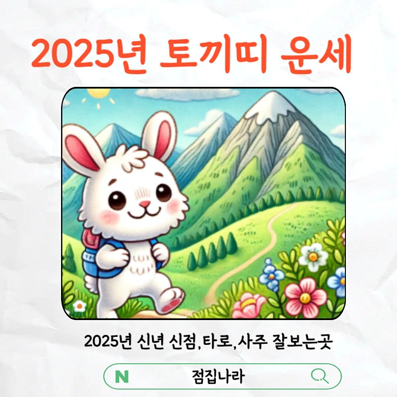 2025년 토끼띠 운세