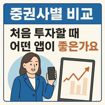 증권사 추천 top 4