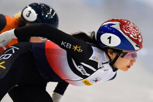 쇼트트랙 월드컵 1500m 금메달 - 최민정 -AP연합뉴스캡처