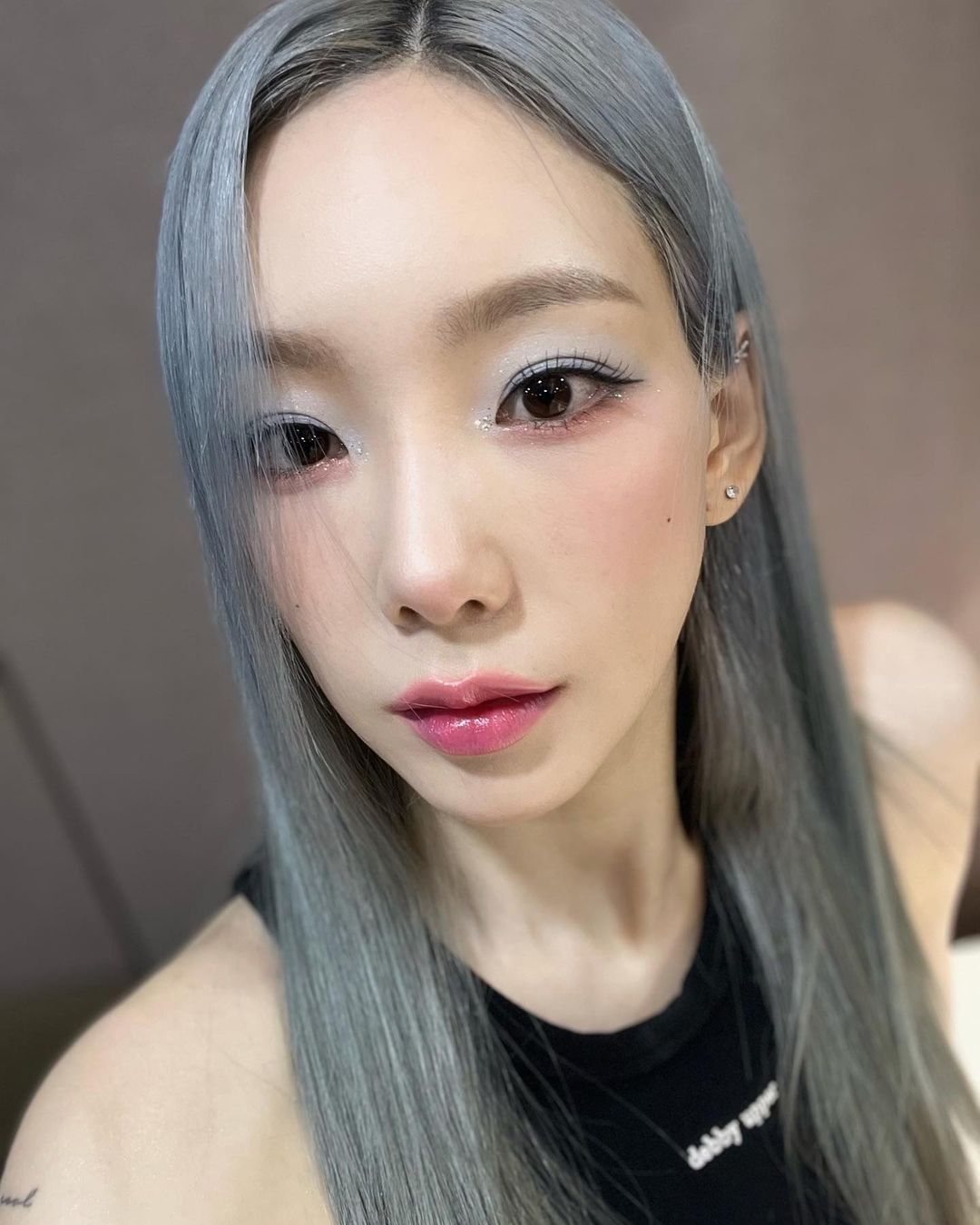  소녀시대 태연 GOT the beat StepBack 염색 머리 인스타그램 사진