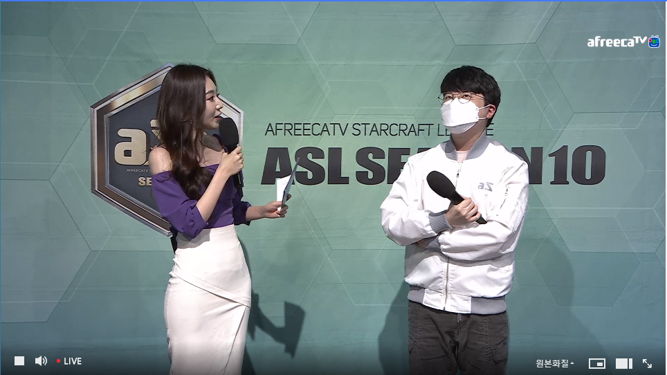  ASL S10 8강 4경기 김명운 vs 도재욱 - 김명운 4강 진출
