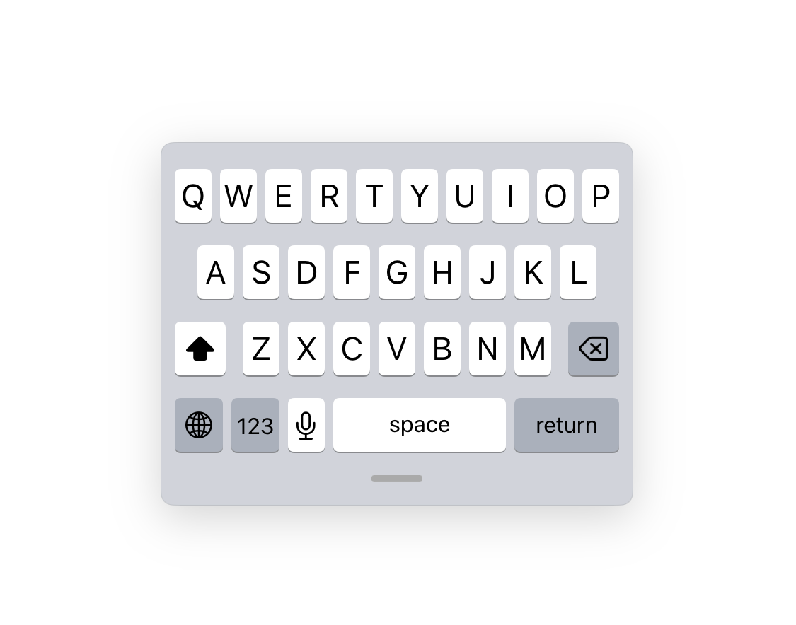 프로크리에이트 키보드