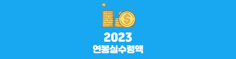 2023년연봉실수령액
