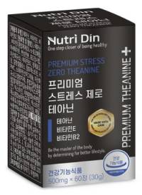 뉴트리딘 프리미엄 스트레스 제로 테아닌&#44; 60정&#44; 30g&#44; 1개