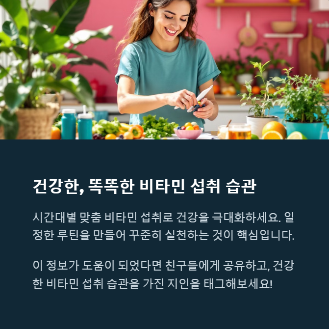 아침? 저녁? 언제 먹어야 효과적일까 – 비타민 섭취 골든타임 공개 - 실생활 속 비타민 루틴 팁 공개 - 모든 영역 아침? 저녁? 언제 먹어야 효과적일까 – 비타민 섭취 골든타임 공개 - 실생활 속 비타민 루틴 팁 공개 - 모든 영역