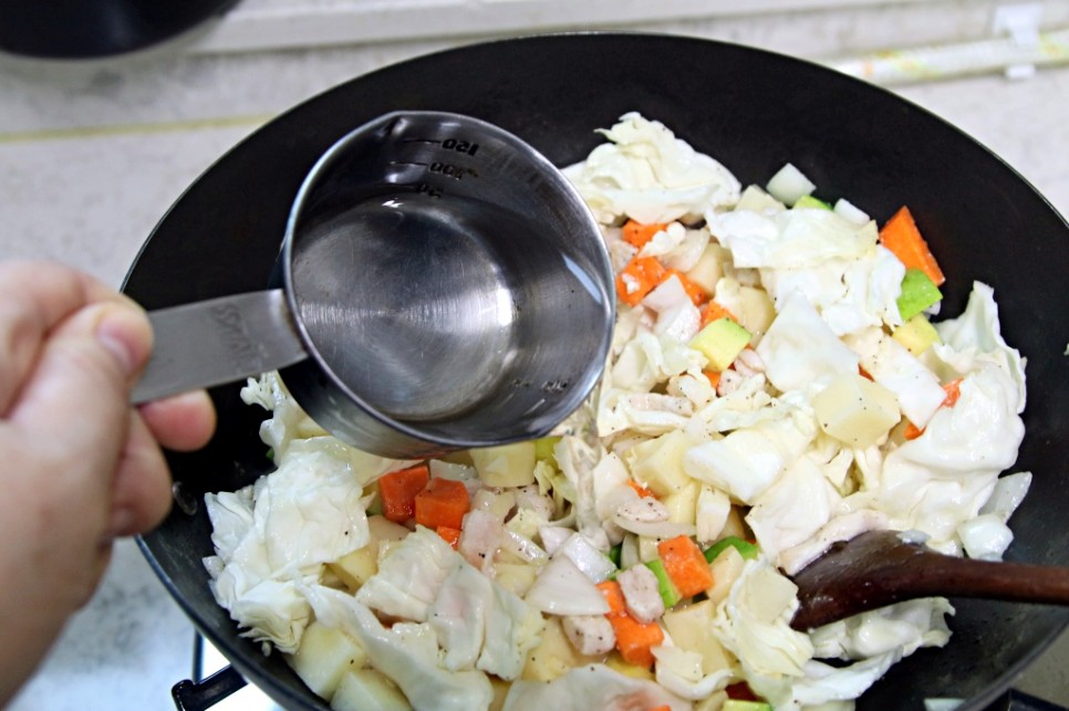 슬산생 자장면 레시피 짜장면 만들기 14