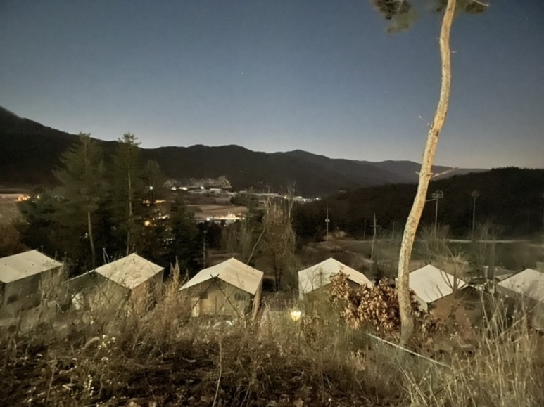 10도 혹한기 동계 캠핑, 사이트 정보 포천 캠핑플래닛 B30번, 난로 대여, 영하 49