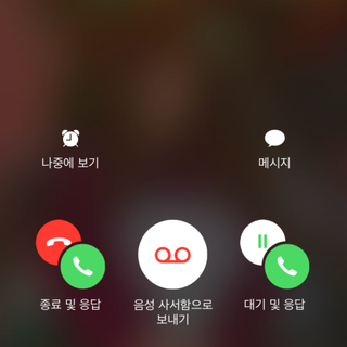  아이폰 통화 중 대기 설정방법 알아보자!