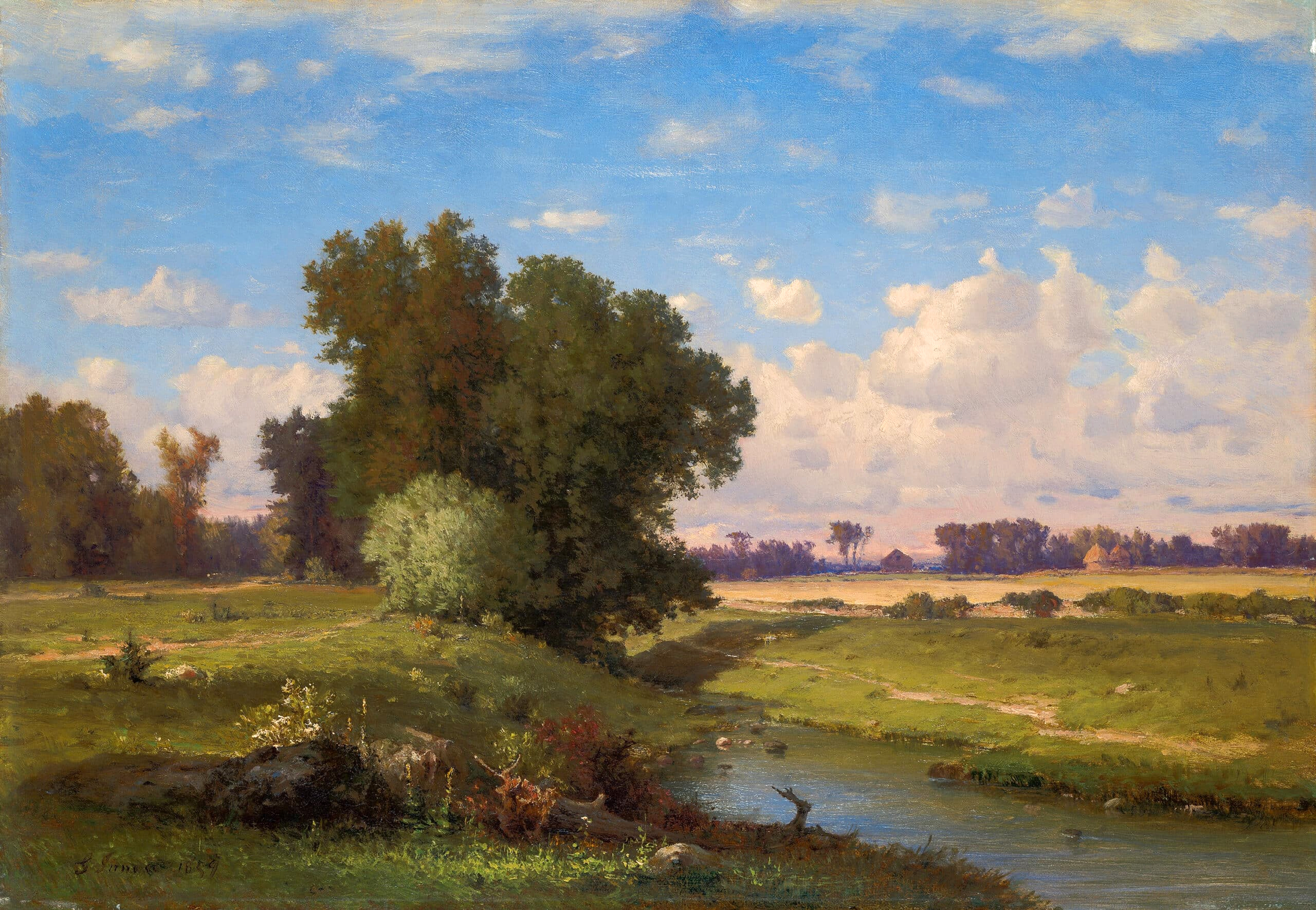 조지 이네스(George Inness), 미국, 화가, 1825-1894