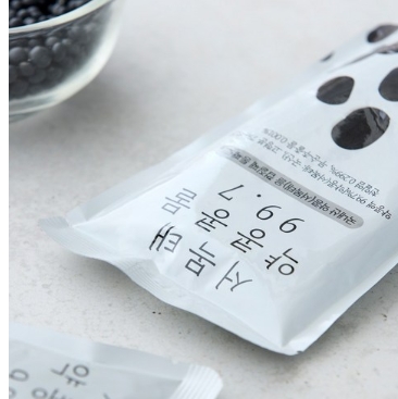김성령 콩물, 서목태콩물
