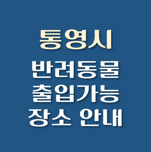 썸네일-통영시-반려동물-출입가능-장소-안내