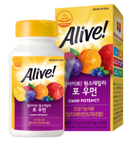 얼라이브 원스데일리 포 우먼 멀티 비타민