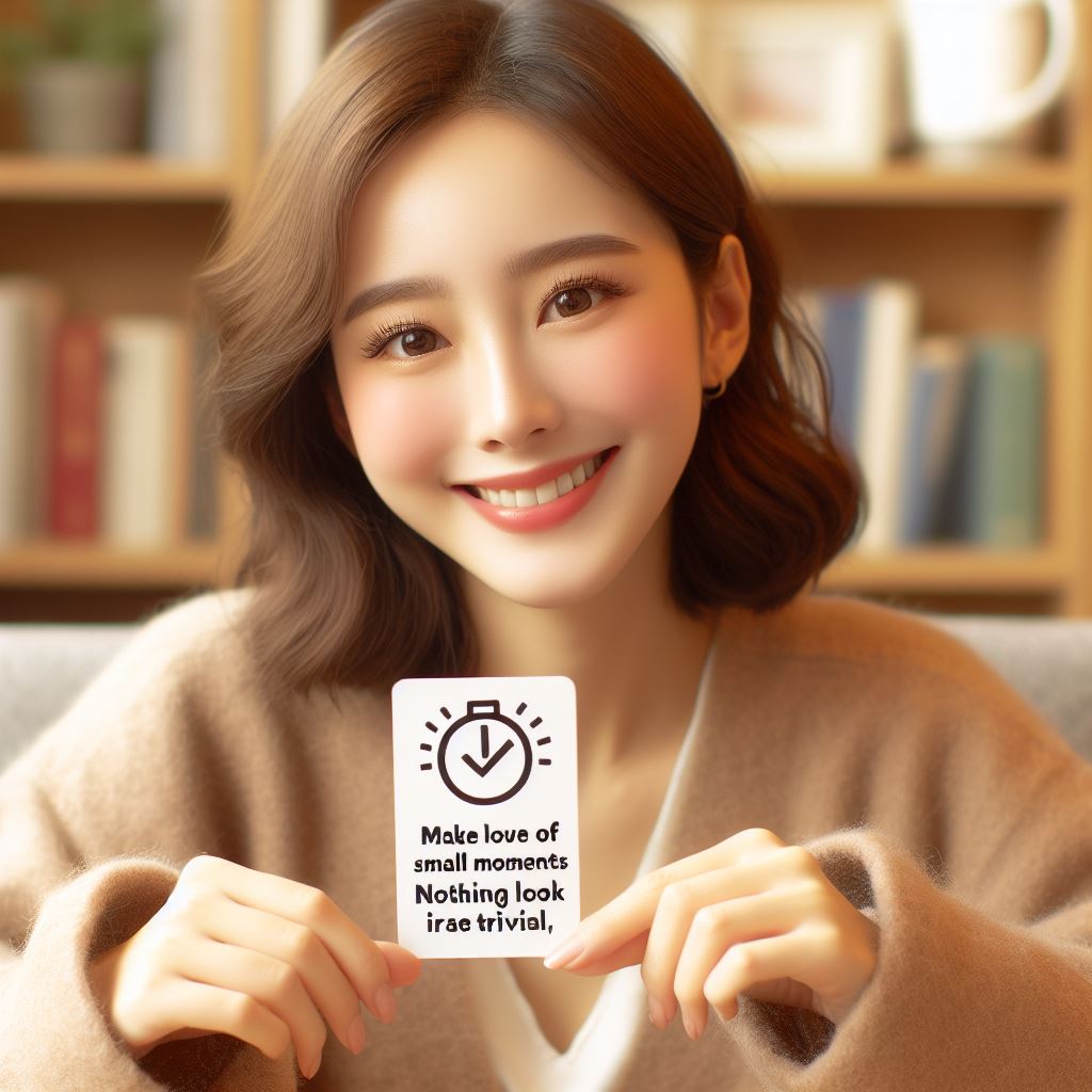 소소한 순간의 가치: 하찮은 일이란 없다