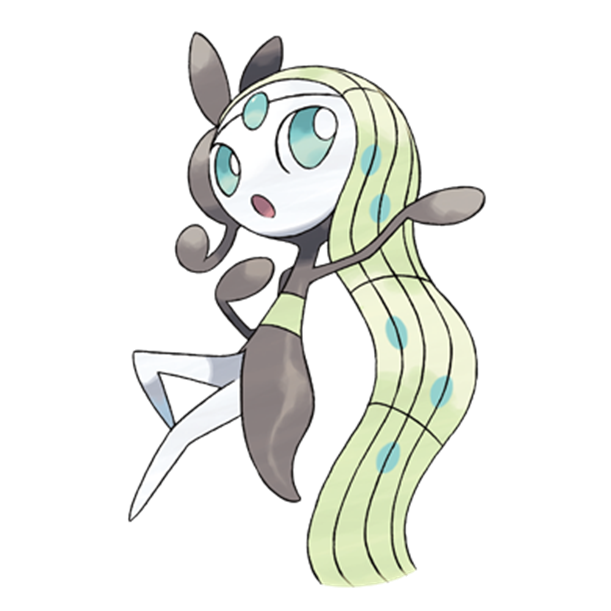  [포켓몬도감]  No. 648 메로엣타 Meloetta #648 Aria Forme
