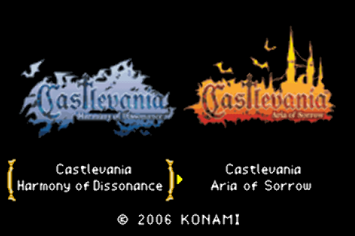  캐슬바니아 더블 팩 Castlevania Double Pack USA (게임보이 어드벤스 - GBA)