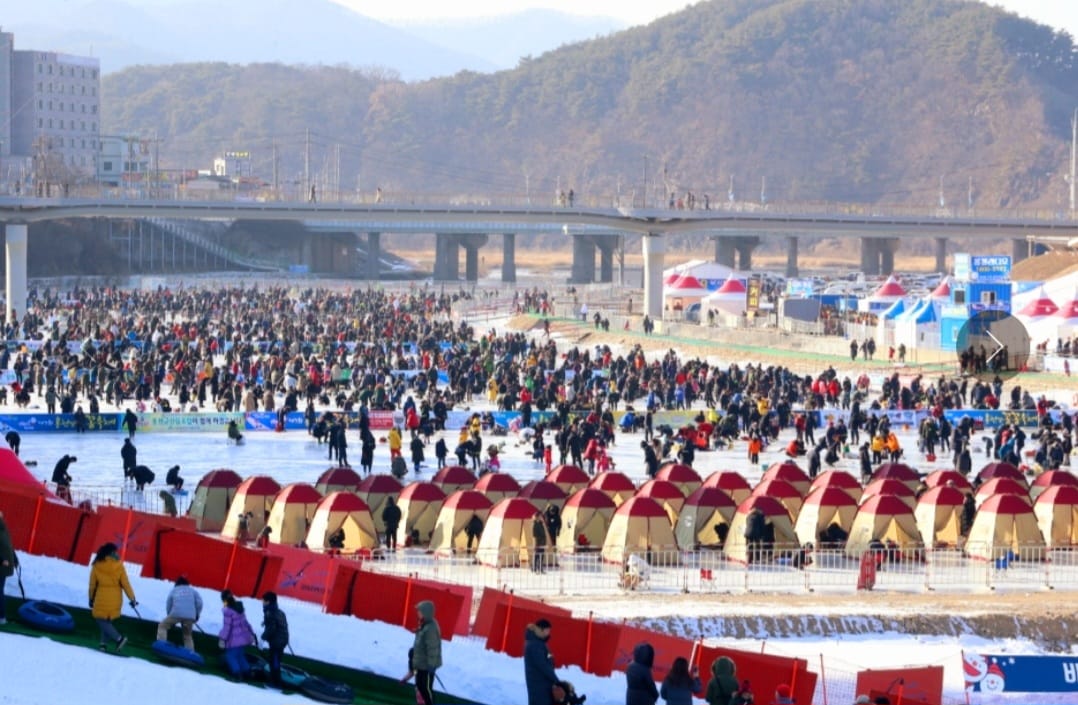  홍천강 꽁꽁축제 미리보기