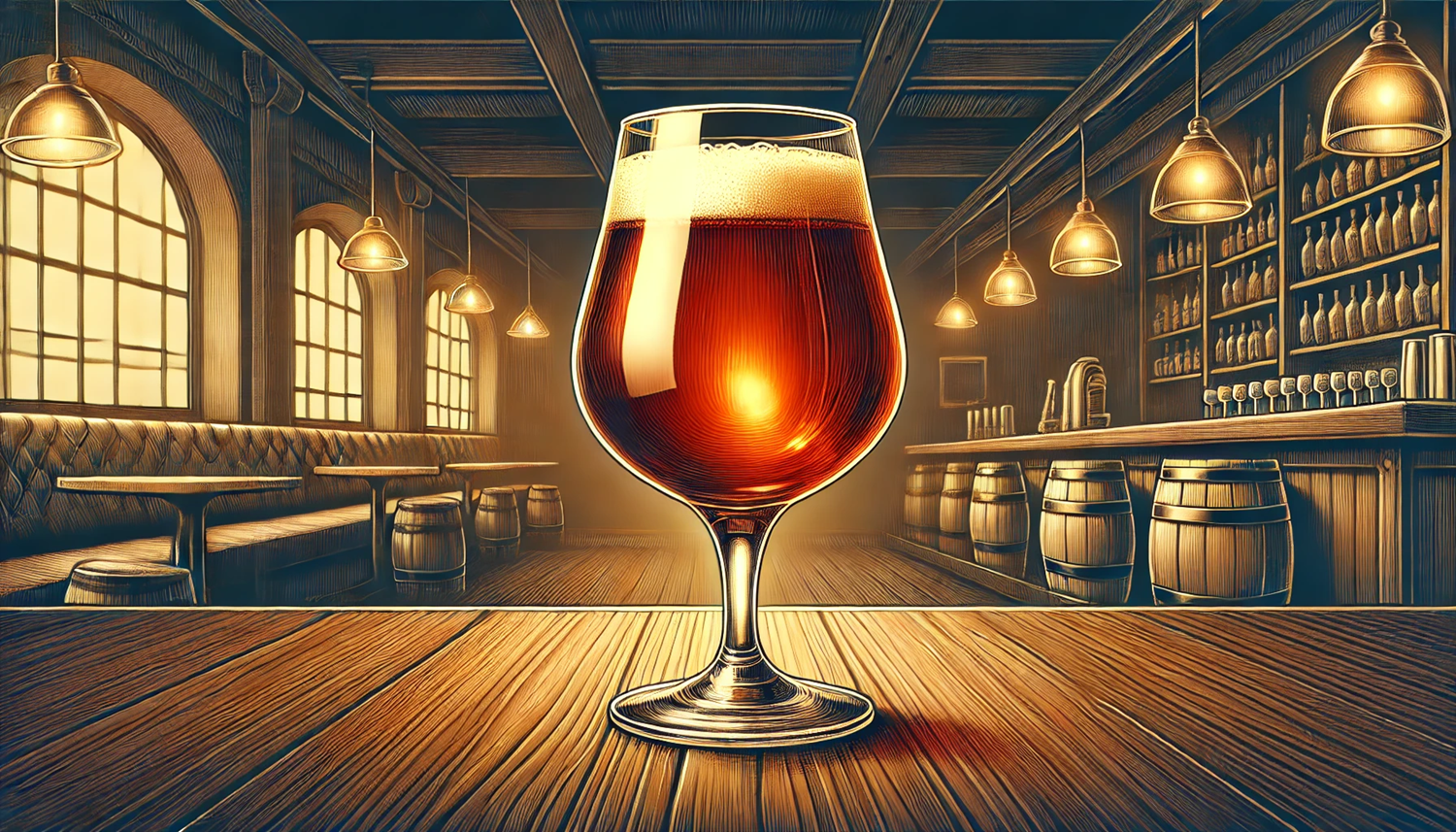 툴립 잔 (Tulip Glass)