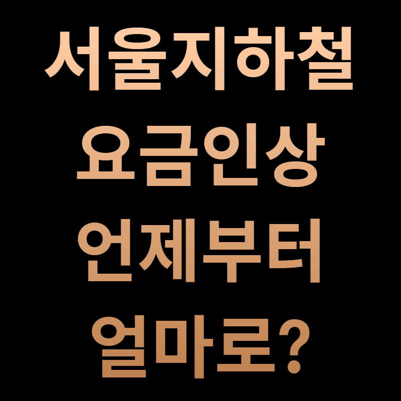 대중교통요금인상