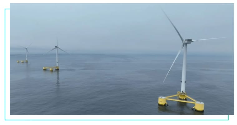  세계 최초 반잠수식 부유식 해상풍력발전소, 예상을 뒤엎다 VIDEO: World’s first semi-submersible floating offshore wind farm blows past expectations