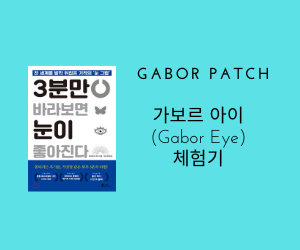  [가보르 아이 후기] 한달 동안 해 봤는데 그 결과는?