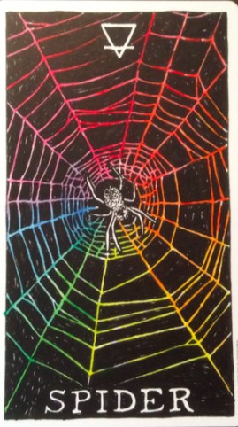  [오라클카드배우기/와일드언노운애니멀스피릿]The Wild Unknown Animal Spirit Spider 거미 해석 및 의미