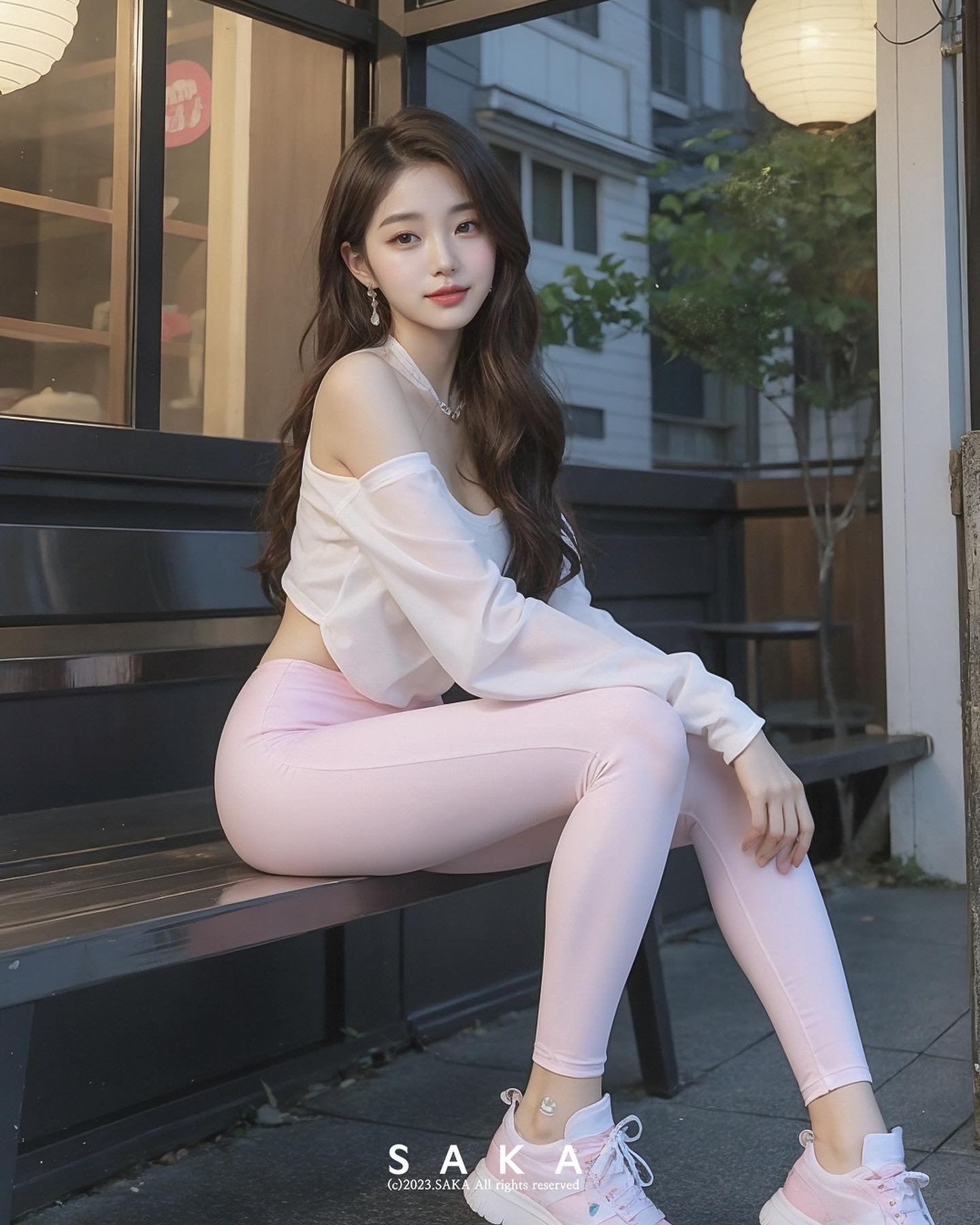  AI 인플루언서 'SAKA' 프로필