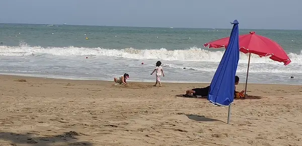  동해안 아이와 가기 좋은 울산 진하해수욕장을 소개합니다
