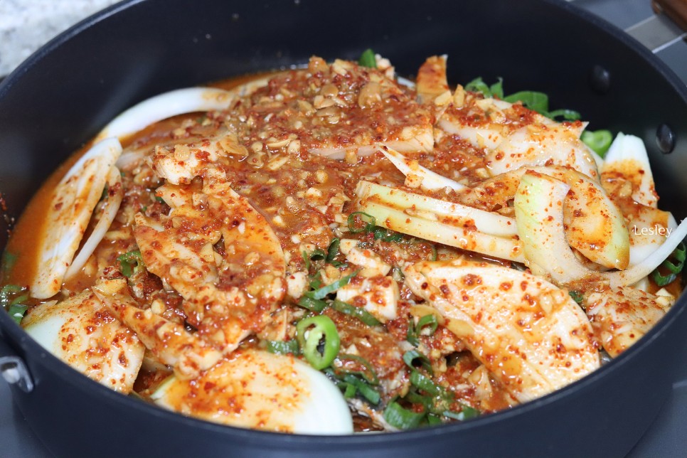 만들기 밥도둑 고등어김치찜 레시피 백종원 고등어김치찜 11
