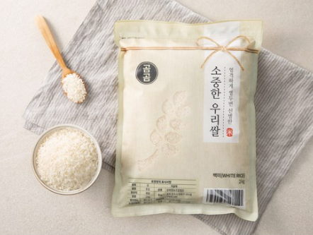  신선한 곰곰 소중한 우리쌀 2023년 햅쌀, 2kg 상등급, 1개 - 건강식품과 함께 즐기는 국산쌀의 농촌체험과 고소한 맛, 자연 재배의 향기