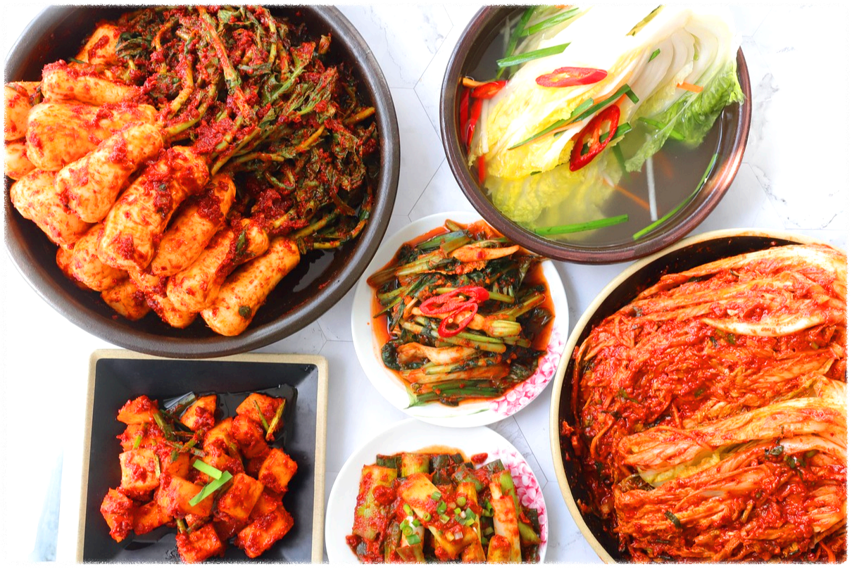 갖은 김치-사진