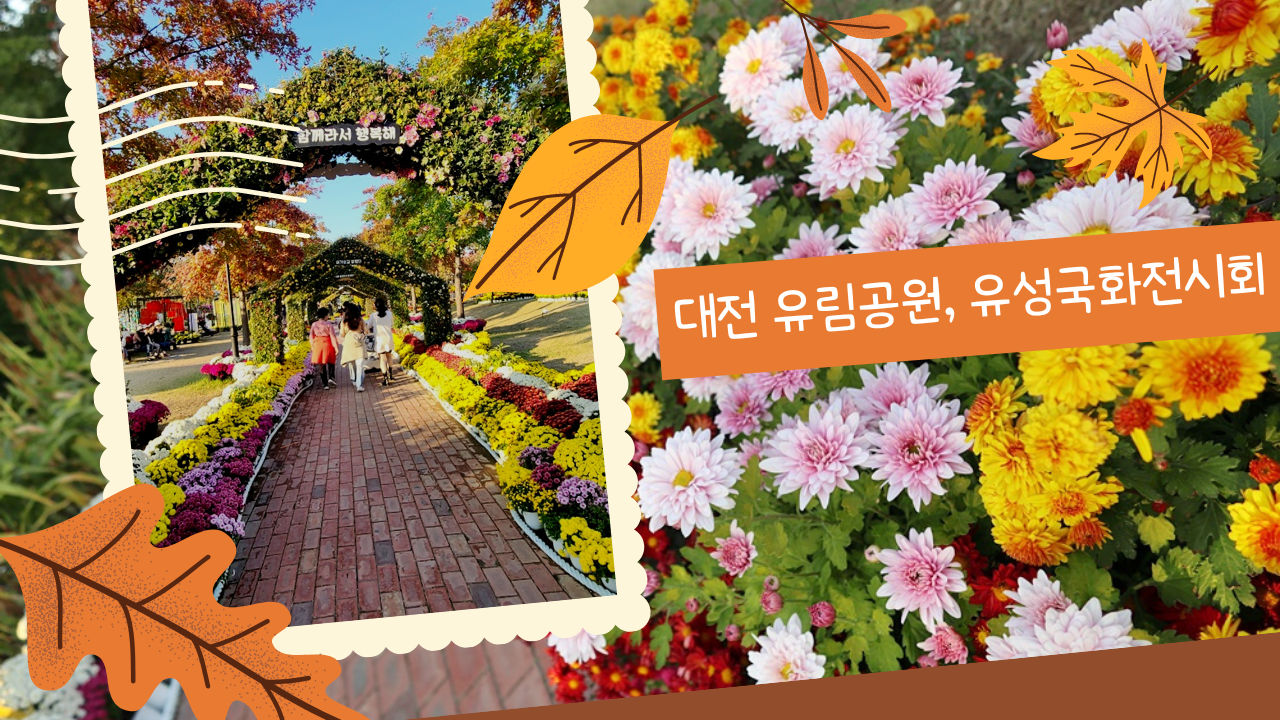 대전 유림공원 유성국화전시회