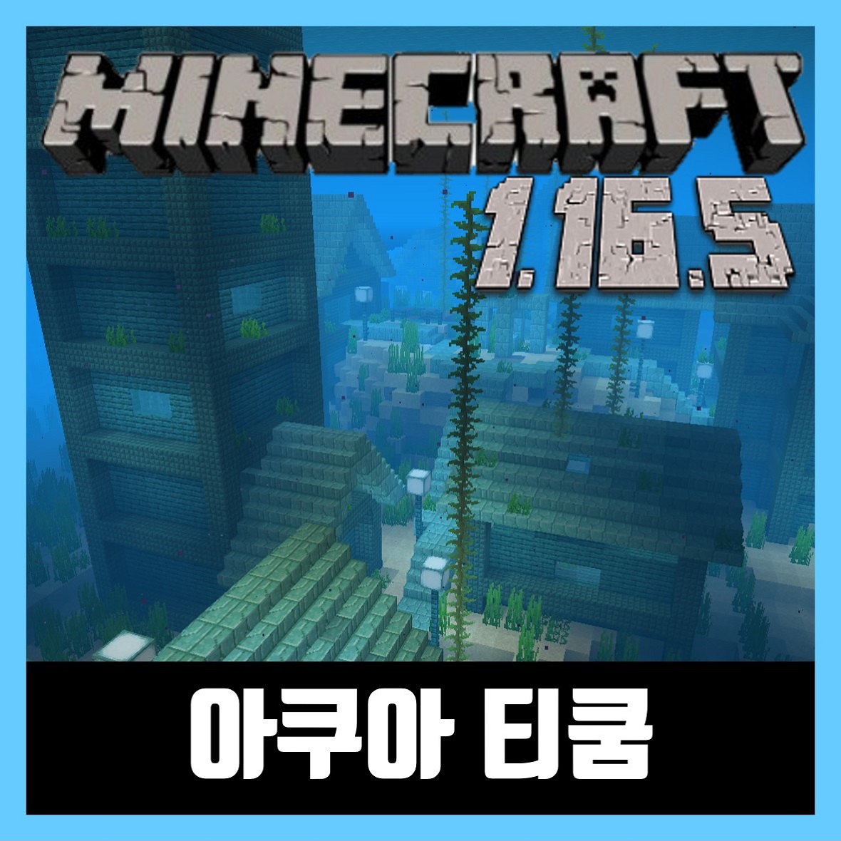  마인크래프트 1.16.5 탈출맵 아쿠아 티쿰 AQUATICUM