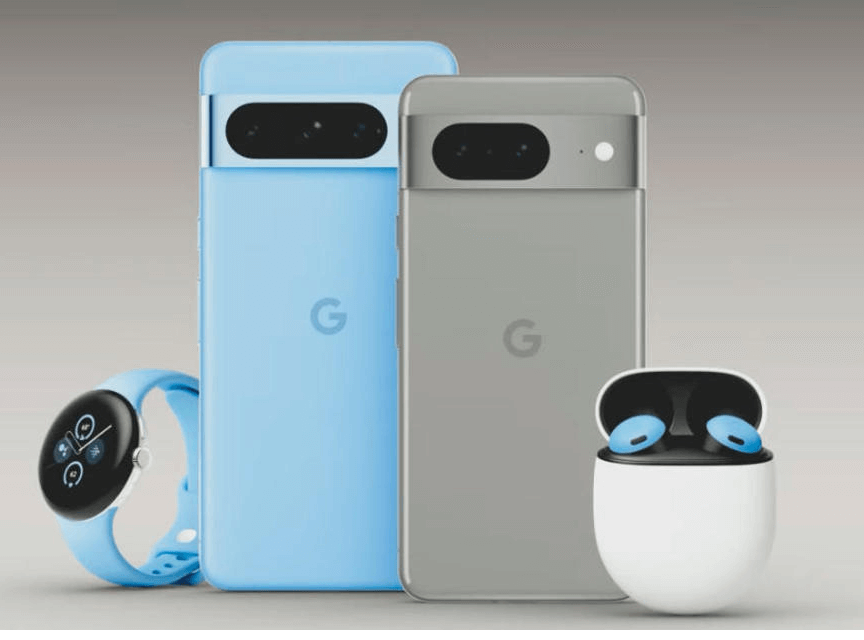 구글&#44; Pixel 8&#44; Pixel 8 Pro 스마트폰의 디자인