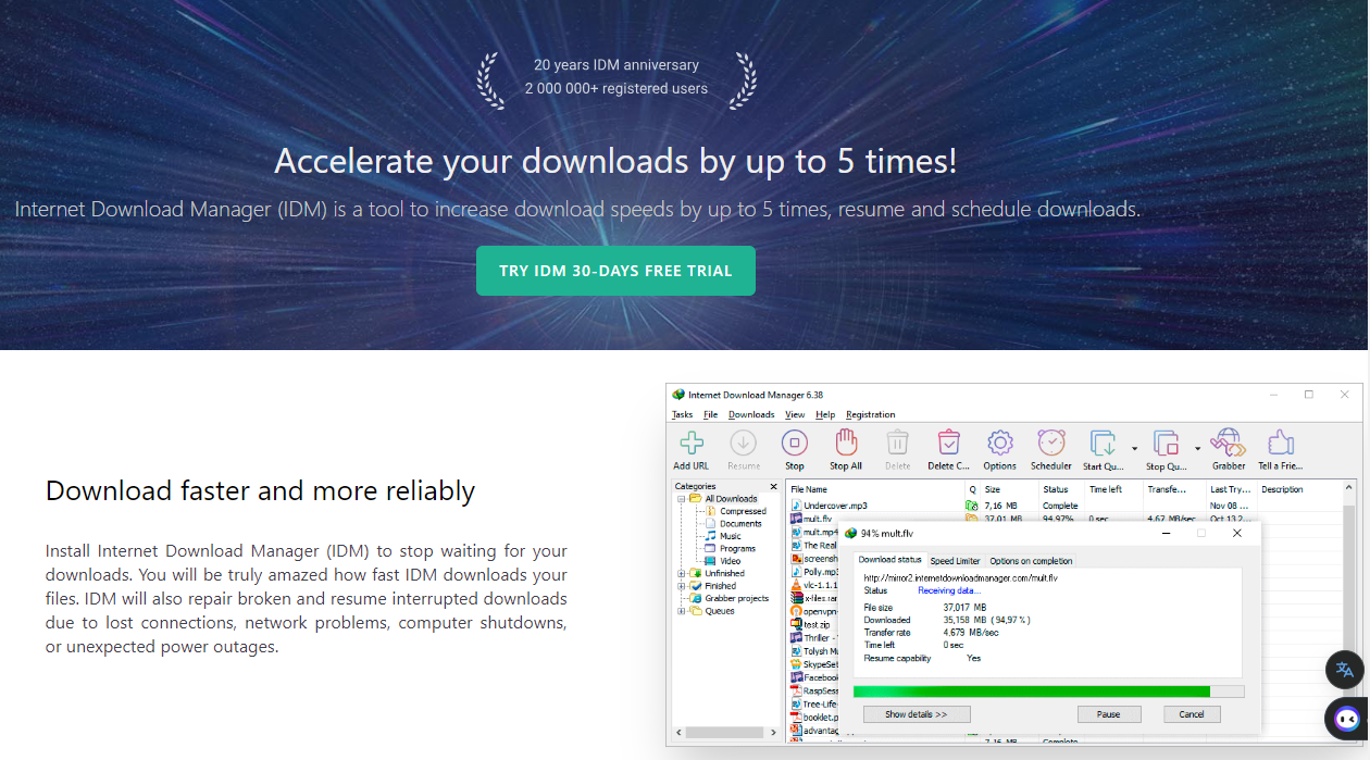 IDM(Internet download manager) 인터넷 다운로드 매니저 설치 및 사용 방법 2 img