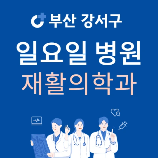 부산-강서구-일요일-재활의학과-진료하는곳-주말에-문여는-강서구-24시간-재활의학과-병원-찾기