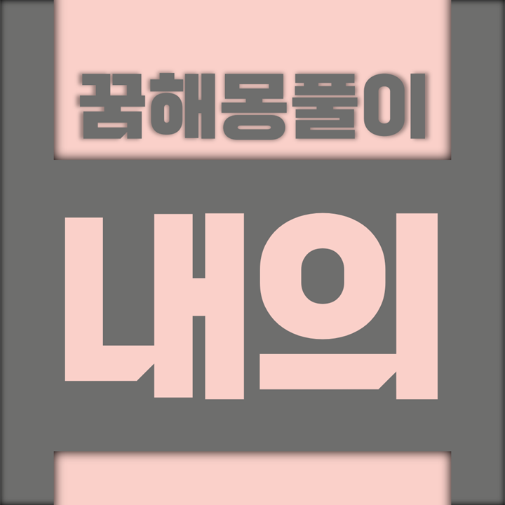  [꿈해몽풀이] 내의 꿈해몽 모음