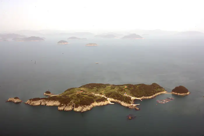 통영 우도 전경