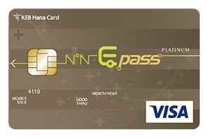하나 NN EPASS 플래티늄 카드 (ACTIVE TYPE)