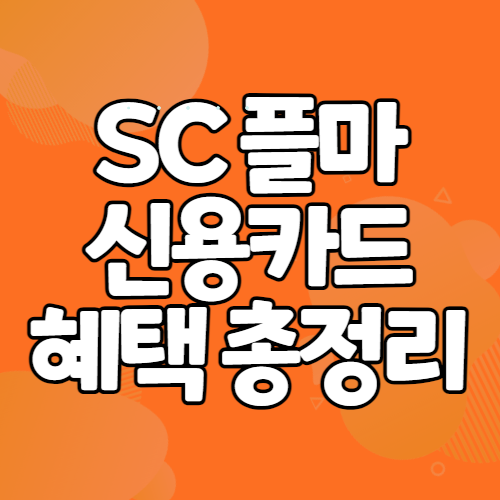 SC 플러스마일카드 연회비